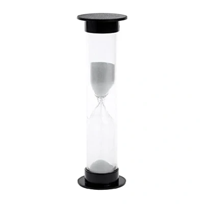 Immagine di Yushu Mini clessidra in vetro di sabbia, timer per 60 secondi, 1 minuto, regalo la casa e camera da letto, cucina, i giochi, l&#039;esercizio