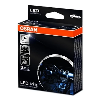 Immagine di OSRAM LEDriving Canbus Control Unit, LEDCBCTRL102, 21w, per Prevenire Messaggi di Errore nei Computer Bordo Generati dalle Lampade LED, Cartone (2 Pezzi)