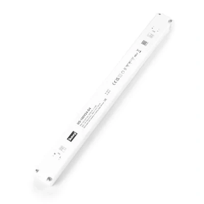 Immagine di illuburg Trasformatore LED 24V 20W 100W Dimmerabile TRIAC Sottile per Strisce Lampadine Alimentatore Driver