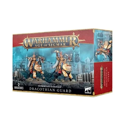 Immagine di Games Workshop 99120218009 Storm cast Stormcast Eternals Dracothian Guard, Nero