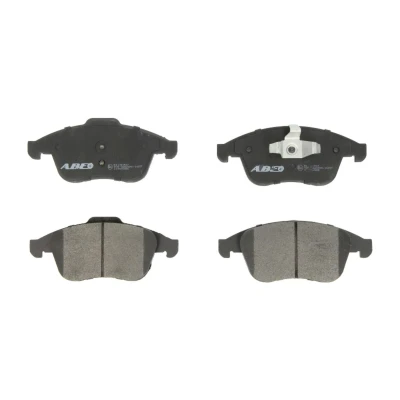 Immagine di ABE C1R040ABE Kit pastiglie freno Assale anteriore Low Metallic Non predisposto per contatto segnalazione usura RENAULT: Clio 4, MEGANE 3 Grandtour
