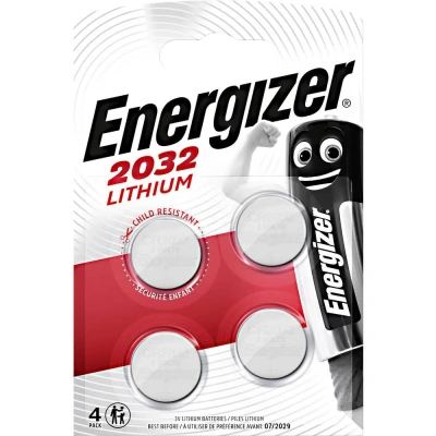 Immagine di Energizer Batteria a bottone CR 2032 3 V 4 pz. 240 mAh Litio CR2032