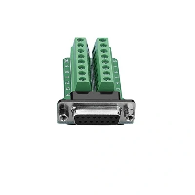 Immagine di SIENOC DB15 M2 2Row 15Pin Femmina Porta Breakout Board Terminals Screw Nut Connettor