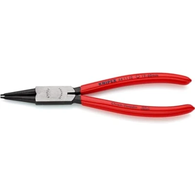 Immagine di Knipex Pinza per Anelli di Sicurezza Interni a Fori Bonderizzata Nera, Rivestiti in Resina Sintetica 320 Mm (Confezione Self Service/Blister) 44 11 J4 Sb