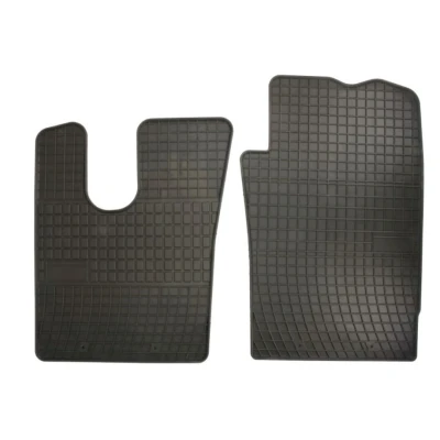 Immagine di MAMMOOTH BASIC A040 401822 Set tappetino Gomma anteriore 2 nero Su misura
