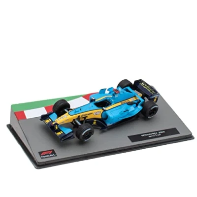 Immagine di OPO 10 Vettura in Miniatura Formula 1 1/43 Compatibile con Renault R24 Jarno Trulli 2004 F1 FD049