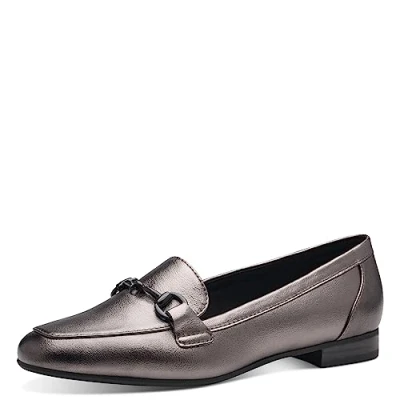 Immagine di Marco Tozzi Scarpe senza lacci, Donna, Taglia: 37, Pewter Finta pelle di alta qualità