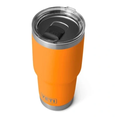 Immagine di YETI Rambler, bicchiere termico in acciaio inox con coperchio Magslider, King Crab, 887 ml