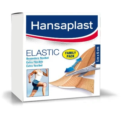 Immagine di Hansaplast Elastic, 5 m x 6 cm B013GBR4EY Packung (5 m)