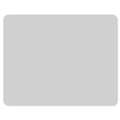 Immagine di dv_509 Tappetino per mouse in grigio, 24 x 19 cm, dimensioni standard, antiscivolo, semplice e moderno