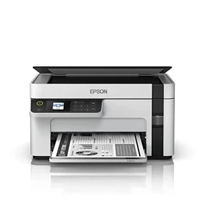 Immagine di Epson Multifunction compact Printer EcoTank M2120 Mono, Inkjet, A4, Wi Fi, bianco