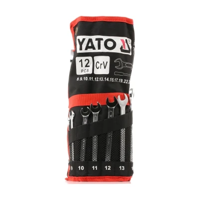 Immagine di YATO YT 0362 Kit chiavi ad anello / fisse 12