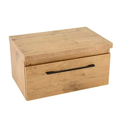 Immagine di paplinskimoebel Mobile da bagno con lavabo e piccolo, 60 x 39 32 cm, in legno