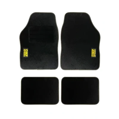 Immagine di OMP OMPS14070001 Set tappetino anteriore e posteriore 4 nero 66x45 cm / 32x45