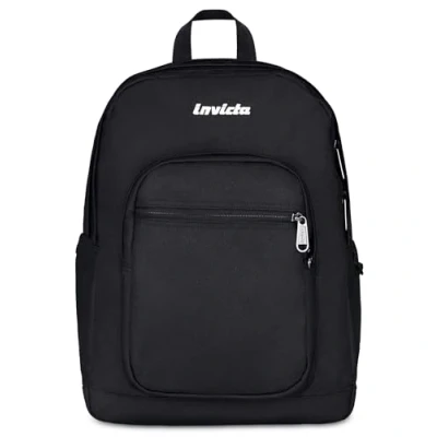 Immagine di Invicta Jelek Plain CON Scomparto Interno Porta PC Zaino, Taglia: One Size, Nero