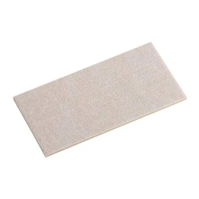 Immagine di Metafranc 645406 TopSoft Feltrini autoadesivi, Pezzo, Protezione Efficace per mobili, Pavimenti delicati, sedie, Taglio in Feltro, Beige, 100 x 200 mm (1 Stück)