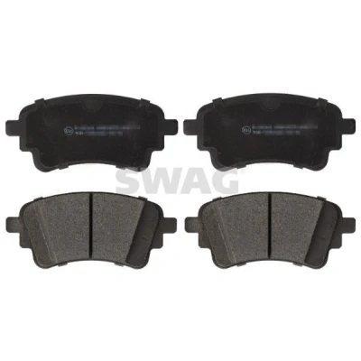 Immagine di SWAG 33 10 9321 Kit pastiglie freno Assale posteriore Predisposto per contatto segnalazione usura AUDI: A4 B9 Avant, Q5, A6 C8 Avant