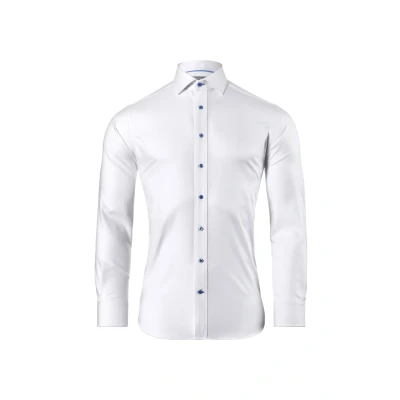 Immagine di Vincenzo Boretti BÜGELFREI SOFT Camicia elegante, Uomo, Taglia: 41/42, Weiß