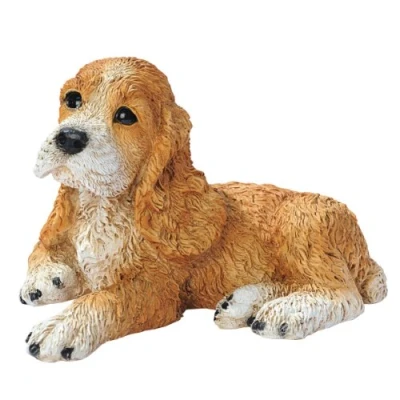 Immagine di Design Toscano CF2459 Statua del Cucciolo di Cane, Multicolore, 16.5x25.5x16.5 cm
