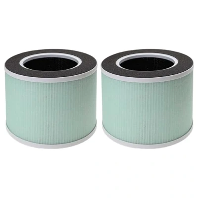 Immagine di vhbw 2x filtro aria compatibile con Renpho RP AP088W depuratore d&#039;aria combinato 13 prefiltro + HEPA carbone attivo a rete