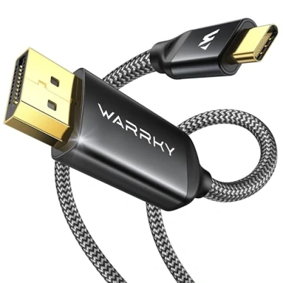 Immagine di WARRKY CD11 USB C TO DisplayPort Cable 1.8M 4K@60HZ