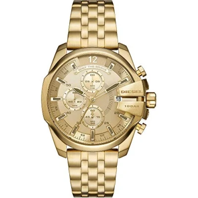 Immagine di Diesel Cronografo goldcoloured, Uomo, Taglia: One Size, Gold coloured