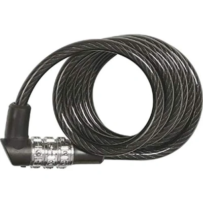 Immagine di ABUS serratura a spirale 3506C spessore 6 mm, combinazione flessibile livello di sicurezza 1 120 cm colore casuale