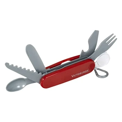 Immagine di Theo Klein 2805, Coltellino Svizzero Militare Victorinox, Temperino Giocattolo per Bambini con 6 Utensili e coltelli, Dimensioni 11,5 cm x 3 cm, Giocattoli dai Anni in su