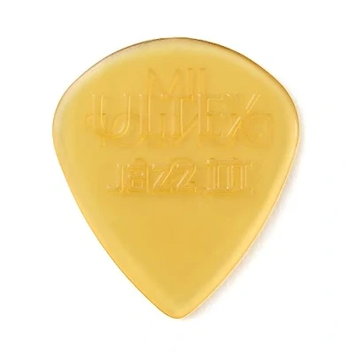 Immagine di Jim Dunlop 427R.38 6 Ultex, Jazz, in confezione a forma di plettro per chitarra, lettore