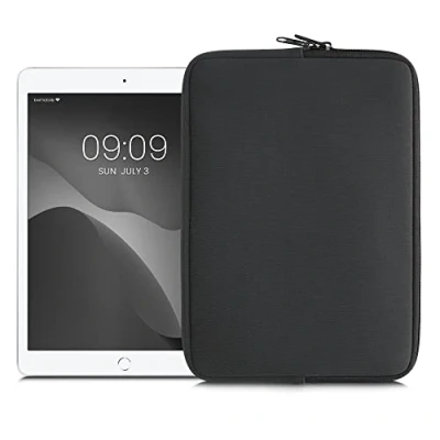 Immagine di kwmobile Cover Tablet Compatibile con 9,7&quot; 11&quot; Custodia eReader Universale Copertina Protettiva in Neoprene grigio scuro