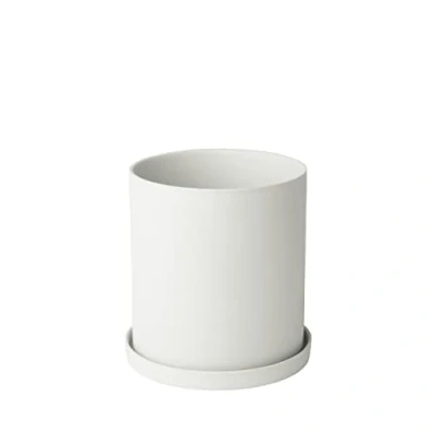 Immagine di Blomus X Vaso per Erbe aromatiche, Acciaio Inossidabile, Bianco