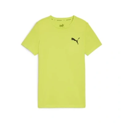 Immagine di Puma Active Small LOGO Unisex Tshirt basic per bambini, Taglia: 176, Lime pow