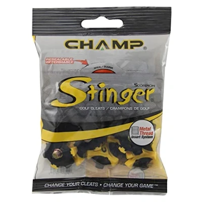 Immagine di Champ Golf Stinger 22 Plus Key Soft Spike, Unisex, Nero, Piccolo, Multicolore, Standard 75610