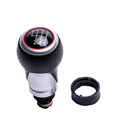 Immagine di SFONIA Pomello Leva Cambio Gear Shifter per A3 A4 A5 A6 B6 B7 B8 S4 8K 8T Q5 8R 2007 2015(R135 246)