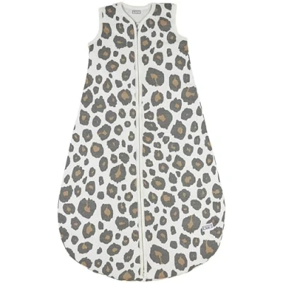 Immagine di Sacco nanna Meyco Baby Panther foderato (in 100% cotone, con zip integrale, delicato sulla pelle, resistente alle rughe, vestibilità perfetta, taglia: 110), neutro