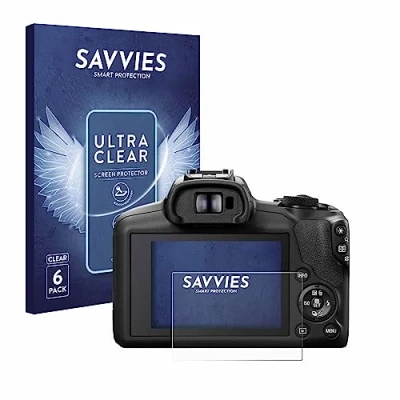 Immagine di savvies (6 Pezzi Pellicola Protettiva per Canon EOS R100 Protezione Schermo Trasparente