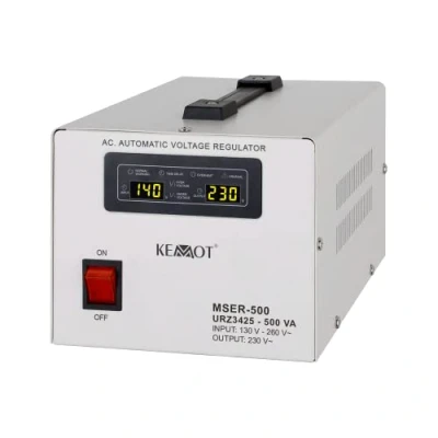 Immagine di Kemot URZ3425 Regolatore di tensione automatico MSER 500 (500 VA, servomotore)