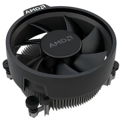 Immagine di AMD Raffreddatore CPU, Dissipatore per CPU con connettore a 4 pin, presa Wraith Stealth AM4, in alluminio ventola da 90 mm (slim)
