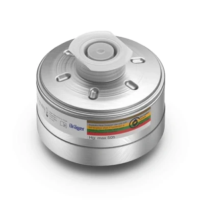 Immagine di Dräger 6738797 1140 A2B2E2K2 Hg P3 R D Filtro combinato 1 pz.