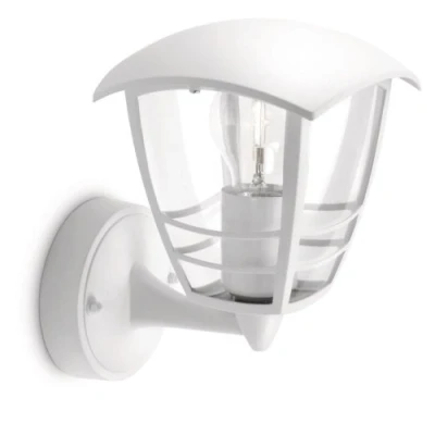 Immagine di Philips LED Creek Lampada da Parete per Esterni, Luce Diffusa, Alluminio, Bianco