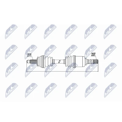 Immagine di Albero motore/Semiasse NTY NPW SB 010