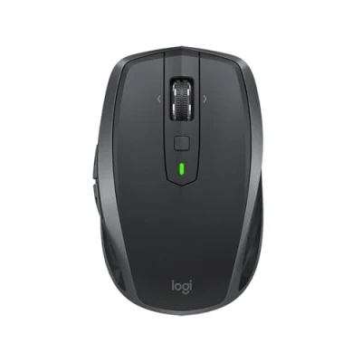 Immagine di Logitech MX Anywhere 2S Mouse Wireless, Multidispositivo, Bluetooth o 2.4 GHz Wireless con Ricevitore USB Unifying, 4000 DPI su Ogni Superficie, Ricaricabile, PC/Mac/Laptop/iPadOS, Nero