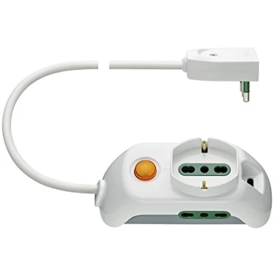 Immagine di Vimar FP00511.L.B Presa Universale, 2P17/11 e Spb17, 3 m Bianco