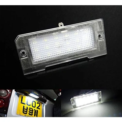 Immagine di 1 luce LED per targa bianca Canbus 1998 2006 LR Freelander MK I L314