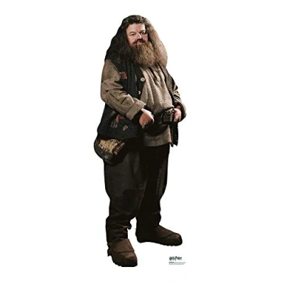 Immagine di STAR CUTOUTS Dai Libri Ufficiali Ritaglio Sagoma in Cartone a Tema Harry Potter, Perfetta per Compleanni, Regali, Feste e Fan, 91 cm, Hagrid Mini, Regular