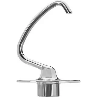 Immagine di KitchenAid Gancio Impastatore Per Planetarie Con Testa Reclinabile Di Medie Dimensioni Acciaio Inox 5ksm5thdhss Stainless Steel