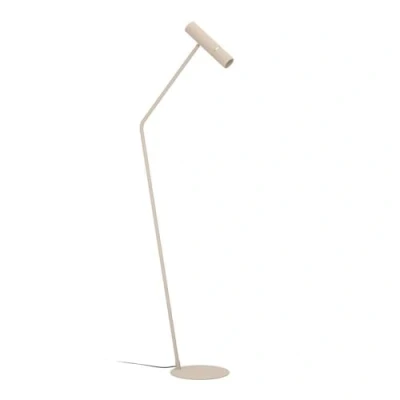 Immagine di EGLO Caminia Piantana a LED, elegante lampada stelo angolare con faretto regolabile, in metallo colore sabbia e oro, da soggiorno lampadina GU10, luce bianca calda