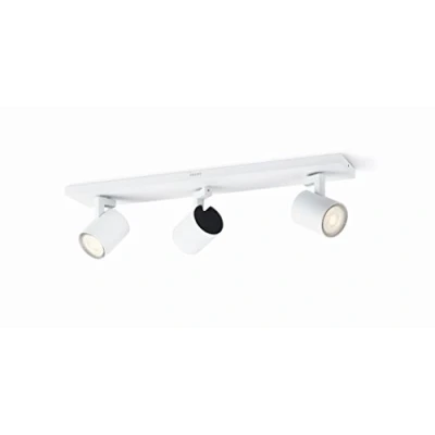 Immagine di Philips 5309331p0, myLiving LED Spot Runner 3 flg., 690LM, bianco, metallo, 3.5 Watts, integrato, 9 x 48 10.9 cm