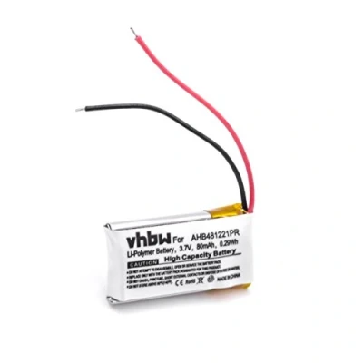 Immagine di vhbw batteria compatibile con Bose Bluetooth Headset Series 2, BT1L, BT1R, BT2L auricolari cuffie wireless (80mAh, 3,7V, Li Poly)
