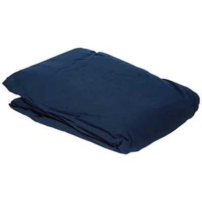 Immagine di Amazon Basics Lenzuolo con angoli in microfibra, 90 x 200 30 cm, Blu scuro